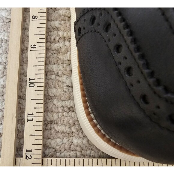 LAOKS Hybrid Brogue Oxford Lace-up Wingtip Dress Shoes Black Men Size 10 - Picture 9 of 11